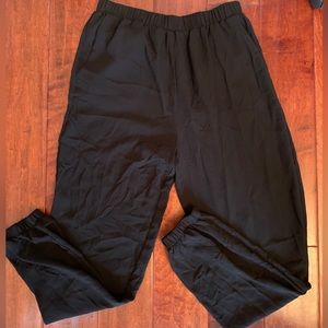 Forever 21 Black Joggers Size M Excellent Condition